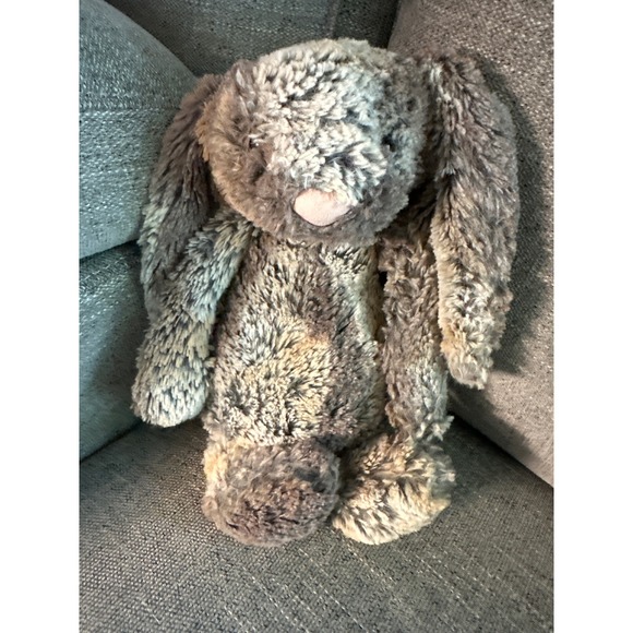 Jellycat Bashful Brown Bunny Rabbit Plush Stuffed Animal Toy 9 Inches - Picture 2 of 6